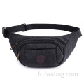 Canvas Unisexe Unisexe Femme Pack Sport Sac à taille